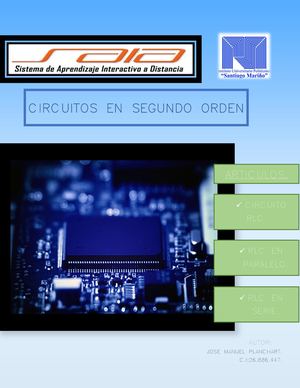 Circuitos En Segundo Orden