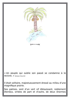 Le Palmier Sacré Mahjouba