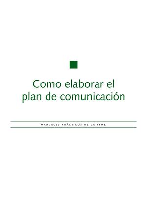 Plan Comunicacion Bic Galicia