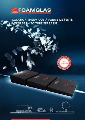 FOAMGLAS® Tapered Forme de pente 12p