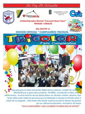 Periodico Tricolor Listo