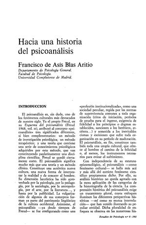 Psicoanálisis