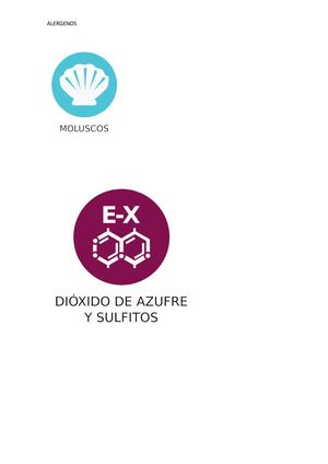 Lista De Los 14 Alérgenos Alimentarios