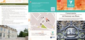 Plaquette du conservatoire de musique et de danse