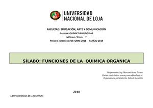 Silabo Quimica Organica Ciclo1