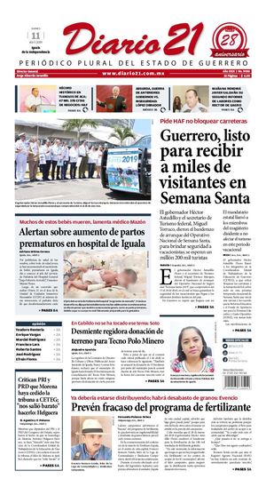 Diario 21 - 11 Abril 2019