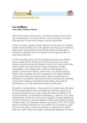 Cuento Corto