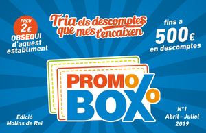 Tarjetas Promobox Molins De Rei N1