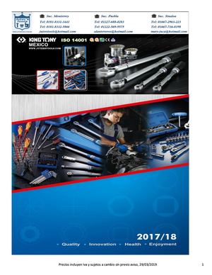 $ King Tony Abril 2019