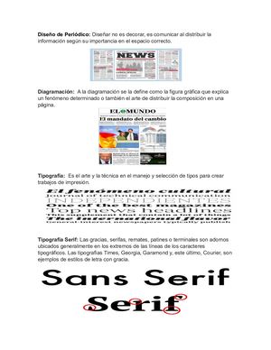 Diseño De Periódico