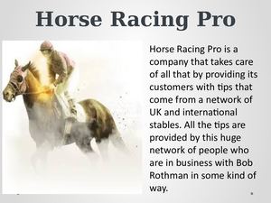 Horse Racing Tipster