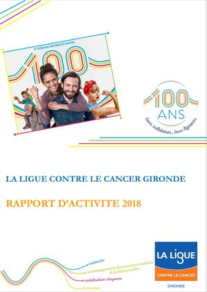 Rapport Moral Et D'activités La Ligue 2018