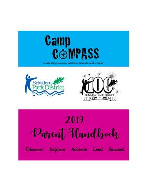 Camp Compass -Parent Handbook Camp 2019