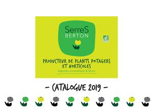 Serres Berton || Catalogue 2019