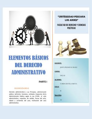 Elementos Del Derecho Administrativo