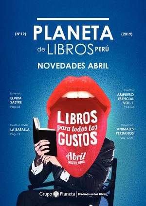 Catálogo de novedades Planeta - Abril 2019