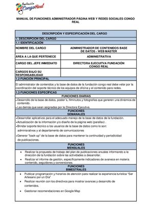 MANUAL DE FUNCIONES ADMINISTRADOR WEB