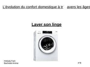 Laver son linge à travers les âges.