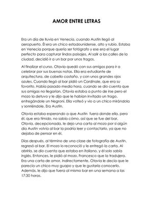 Amor Entre Letras