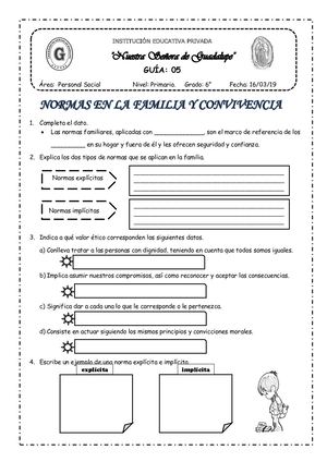 Normas Familiares