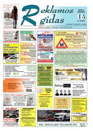 Reklamos Gidas 2019 04 16