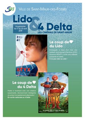 Programme Cinémas du 17 au 23 Avril 2019