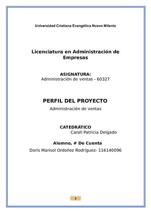 Proyecto Final De Ventas