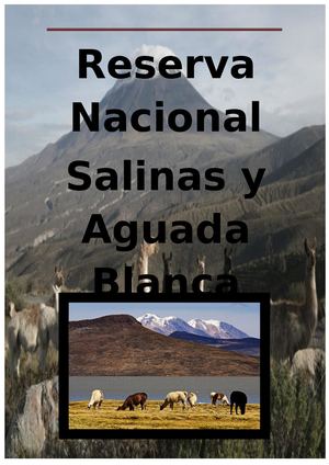 Reserva Salinas Y Aguada Blanca