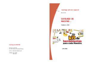 catalogo Maestro