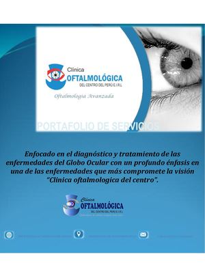 Brochure Servicios Clinica