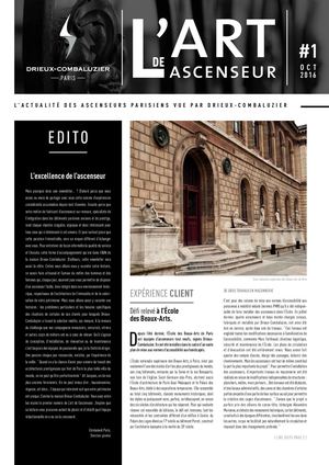 L'ART DE L'ASCENSEUR N°1