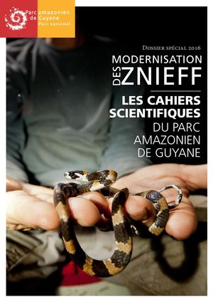 Cahier Scientifique 2 Dossier Special Znieff Parc Amazonien De Guyane