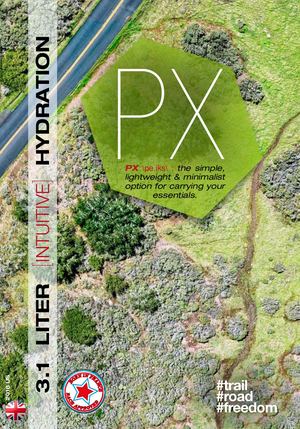 InStinct - PX 3.1 liter Trail Running Vest English