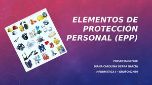 Elementos De Protección Personal (Epp)