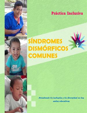 Cartilla Pedagógica Síndrome Dismorficos Comunes