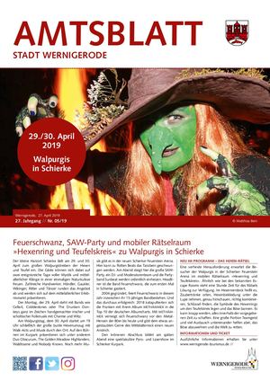 Wernigerode - Amtsblatt Mai 2019