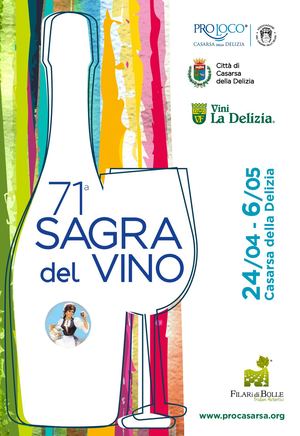 Programma Sagra del Vino Casarsa 2019