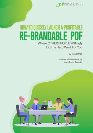 How To Quickly Launch A Profitable Re Brandable Pdf