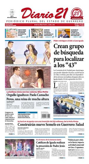 Diario 21 - 18 Abril 2019