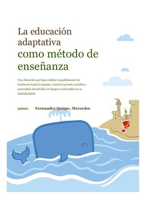 La Educacion Adaptativa