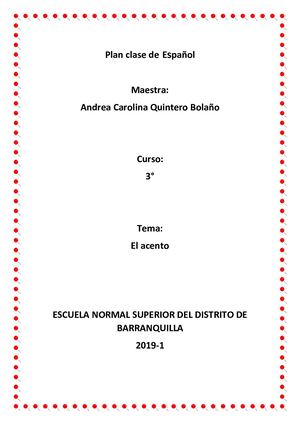 Plan Clase Informtica