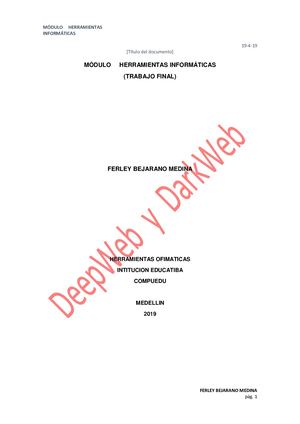 Deep Y Dark Web Listo Fer