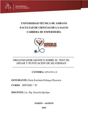 Test de Apgar y Silverman