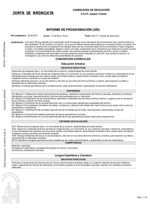 UDI nº1: Cuerpo de Astronauta