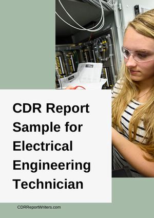 Cdr Sample Electrical Engineering Technician