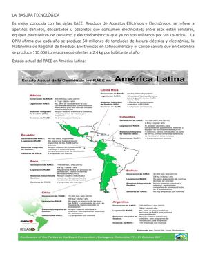 La Basura Tecnologica