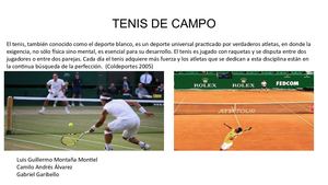 Tenis De Campo