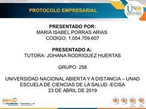 Importancia Del Protocolo Empresarial