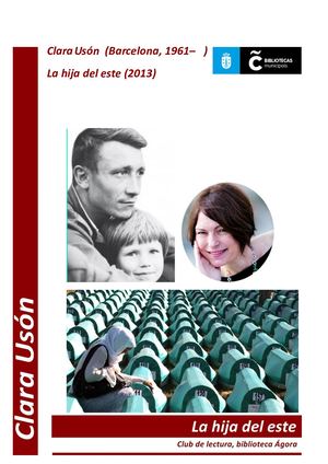 La Hija Del Este, de Clara Usón