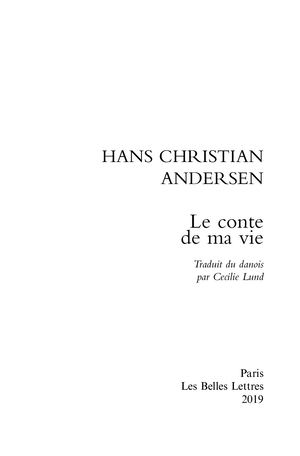 Extrait : Hans Christian Andersen - Le Conte de ma vie